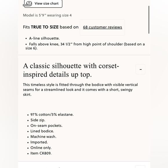 J.Crew Fit-and-flare mini dress - Picture 3 of 7